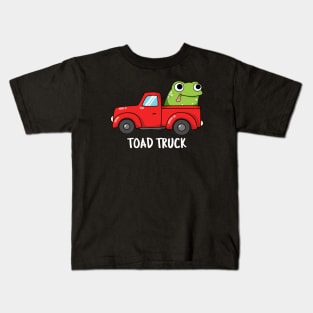 Toad Truck Cute Toad Pun Kids T-Shirt